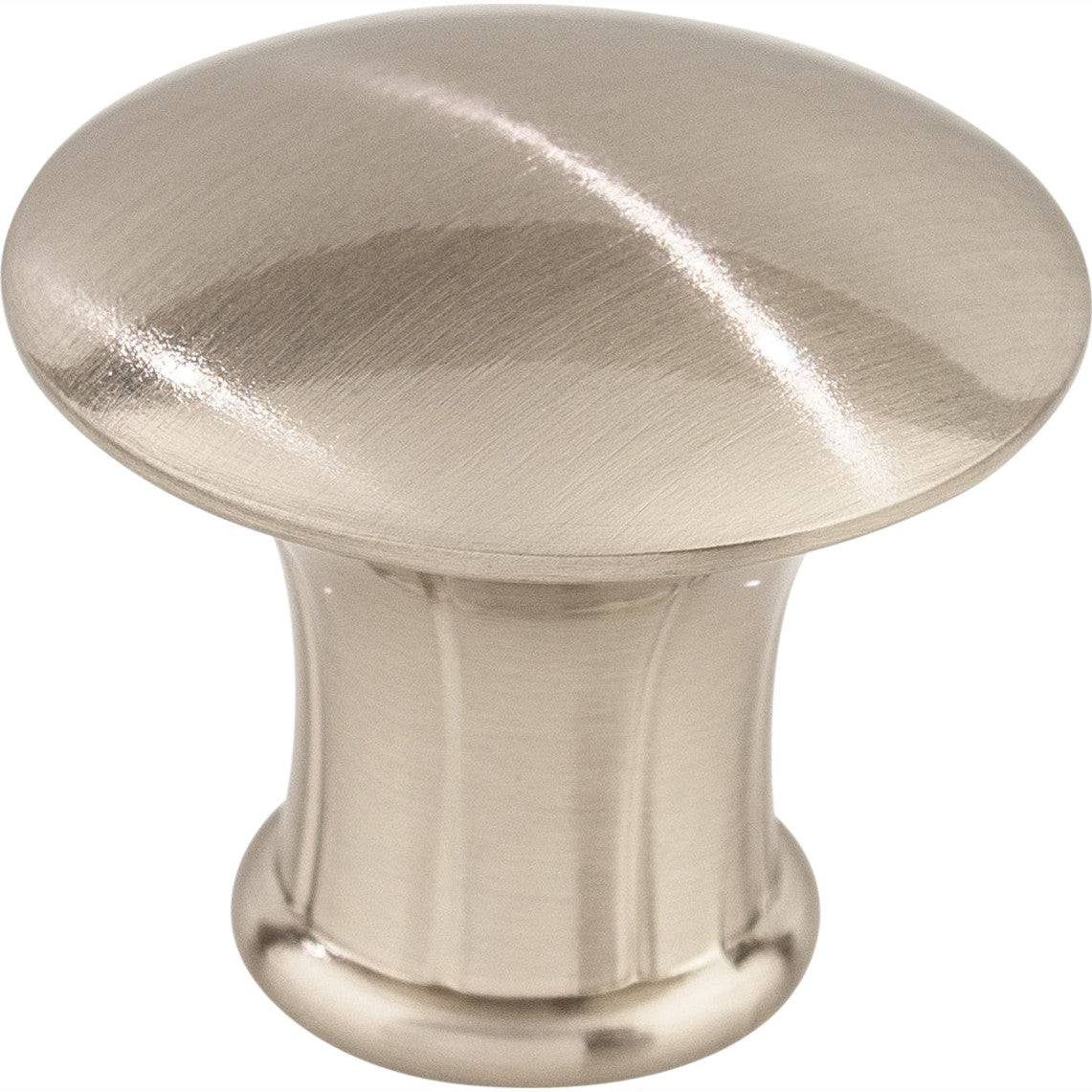 Top Knobs Lund Series 1-1/4"L Knob, Brushed Satin Nickel