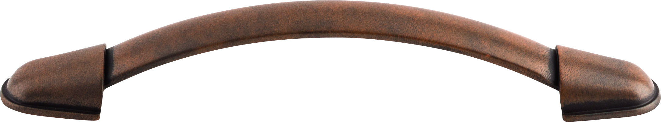 Top Knobs Buckle Series 5-1/16"(128mm) CC Pull, Patina Rouge