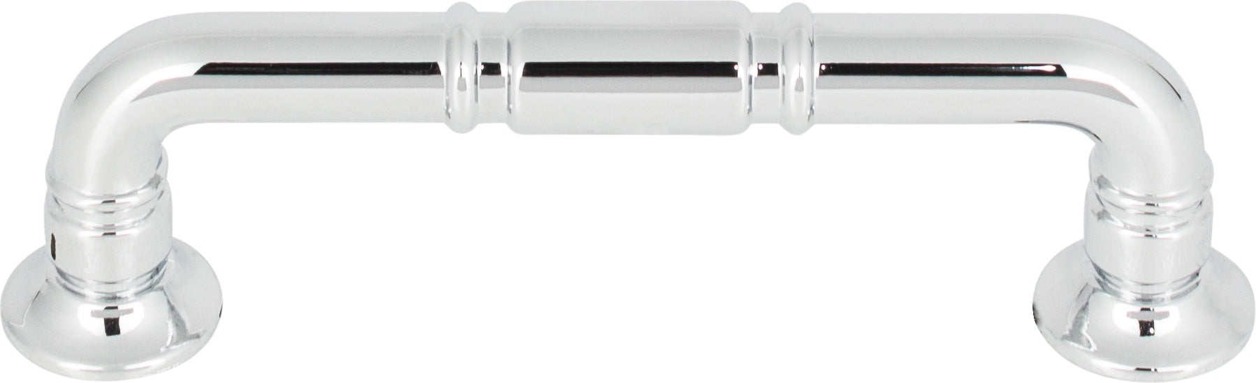 Top Knobs Kent Series 3-3/4"(95mm) CC Pull, Polished Chrome
