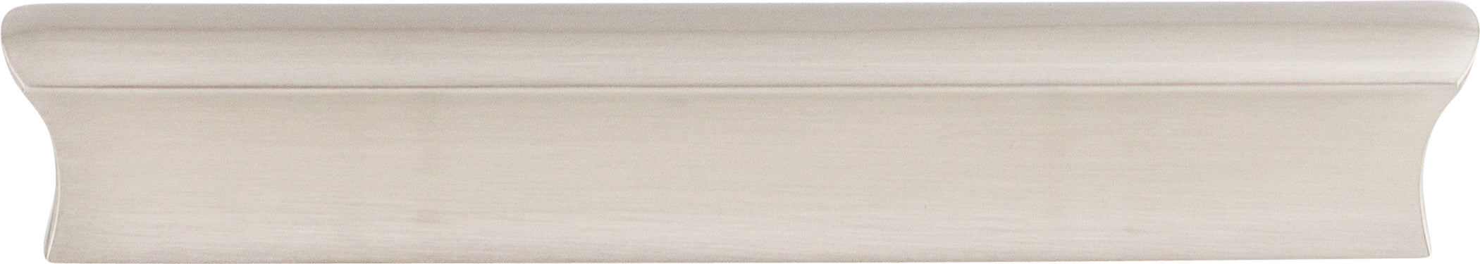Top Knobs Glacier Series 5"(127mm) CC Pull, Brushed Satin Nickel