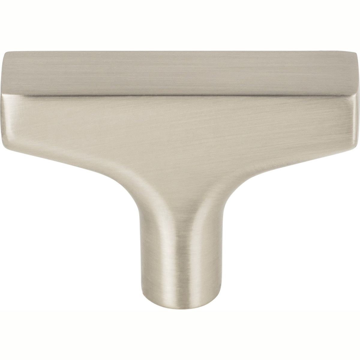 Top Knobs Riverside Series 1-7/8"L T-Knob, Brushed Satin Nickel