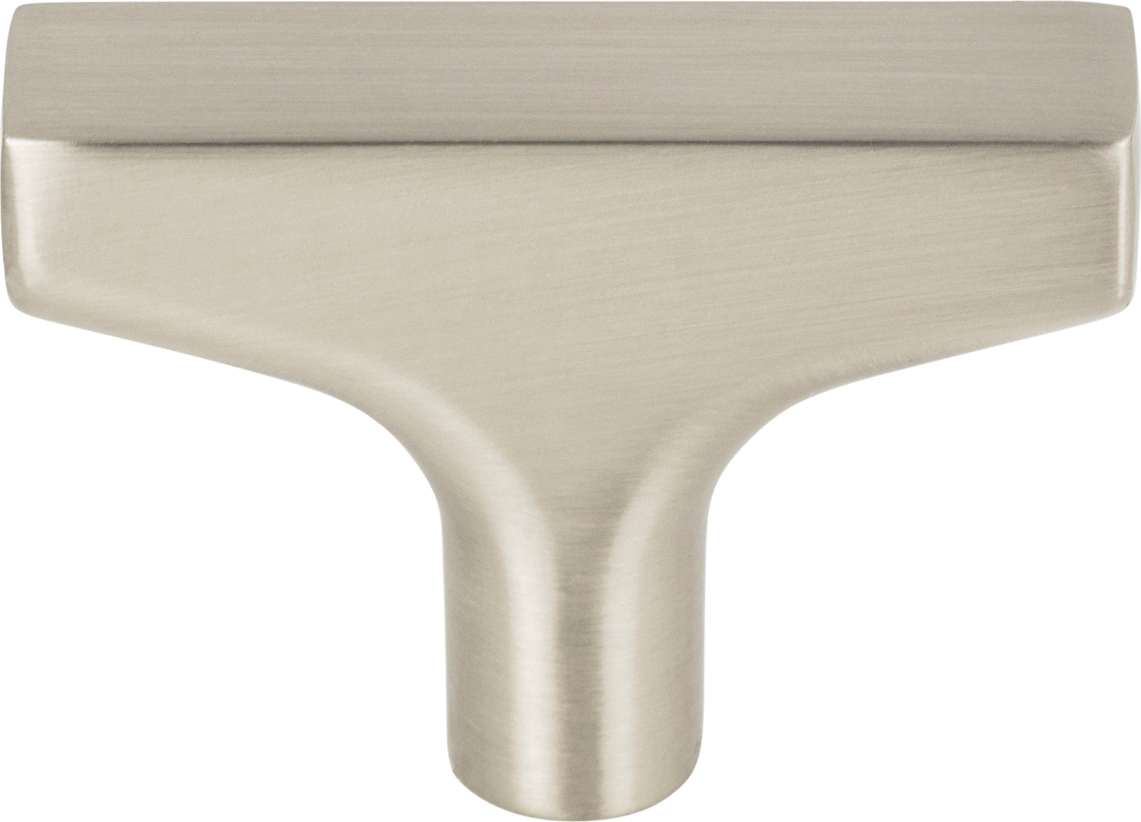 Top Knobs Riverside Series 1-7/8"L T-Knob, Brushed Satin Nickel