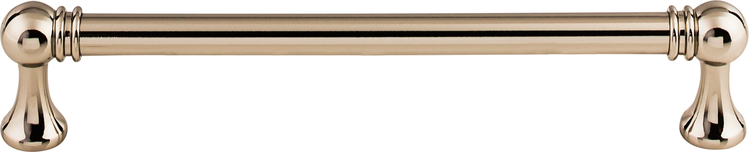 Top Knobs Kara Series 6-5/16"(160mm) CC Pull, Polished Nickel