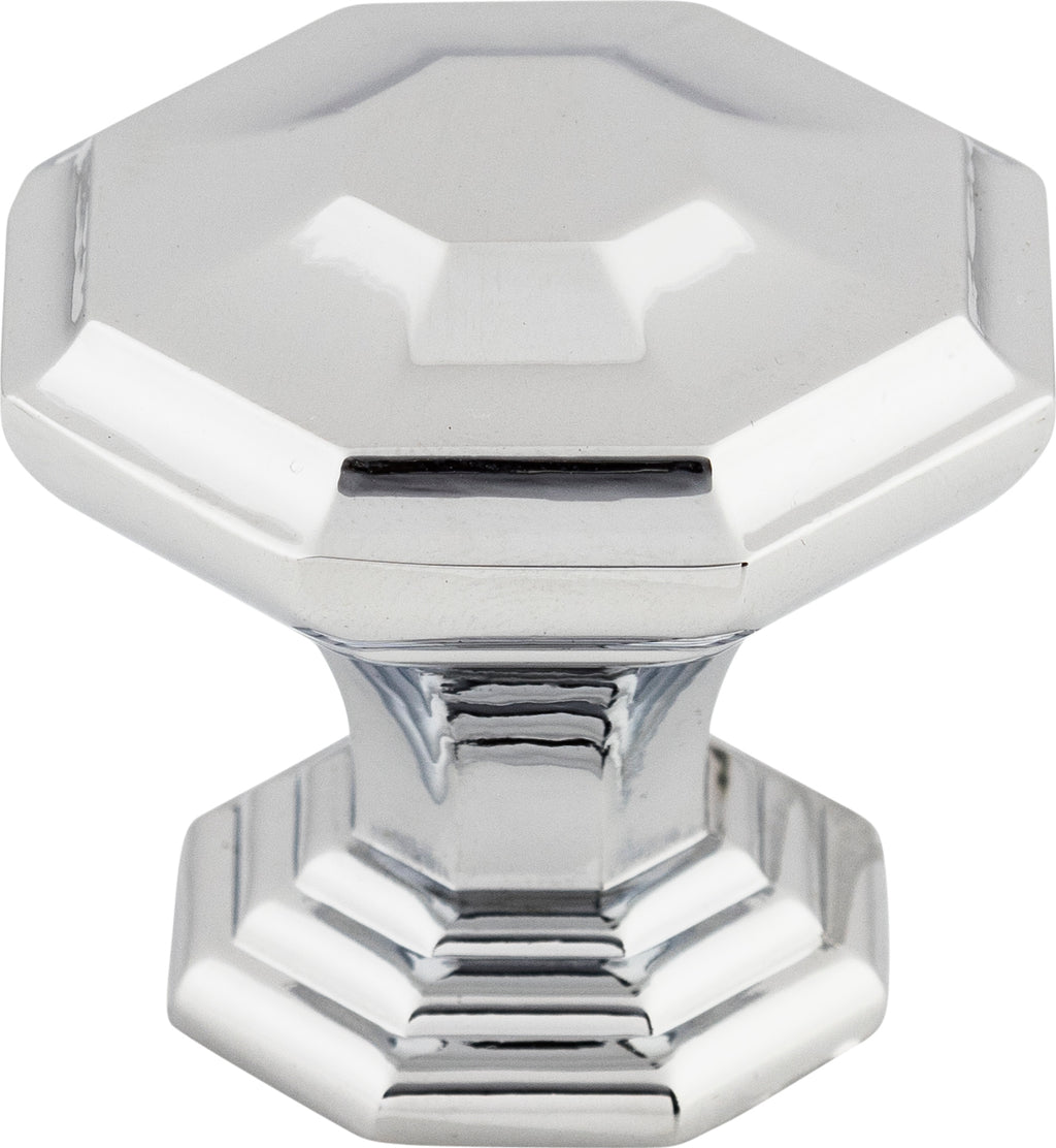 Top Knobs Chalet Series 1-1/2"L Knob, Polished Chrome
