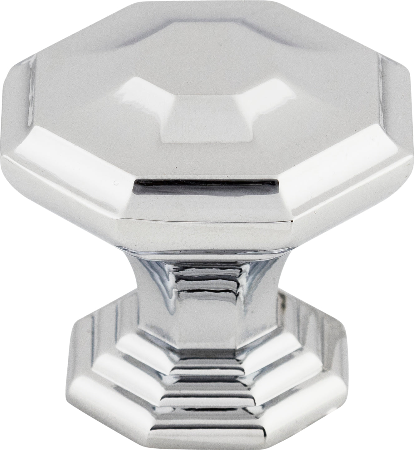 Top Knobs Chalet Series 1-1/2"L Knob, Polished Chrome