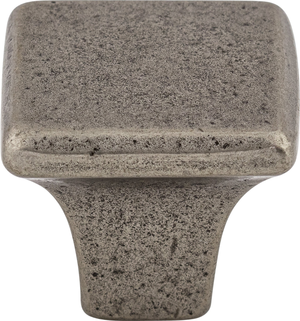 Top Knobs Square Series 1-1/4"L Knob, Cast Iron