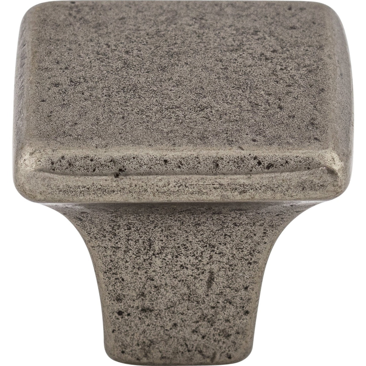 Top Knobs Square Series 1-1/4"L Knob, Cast Iron