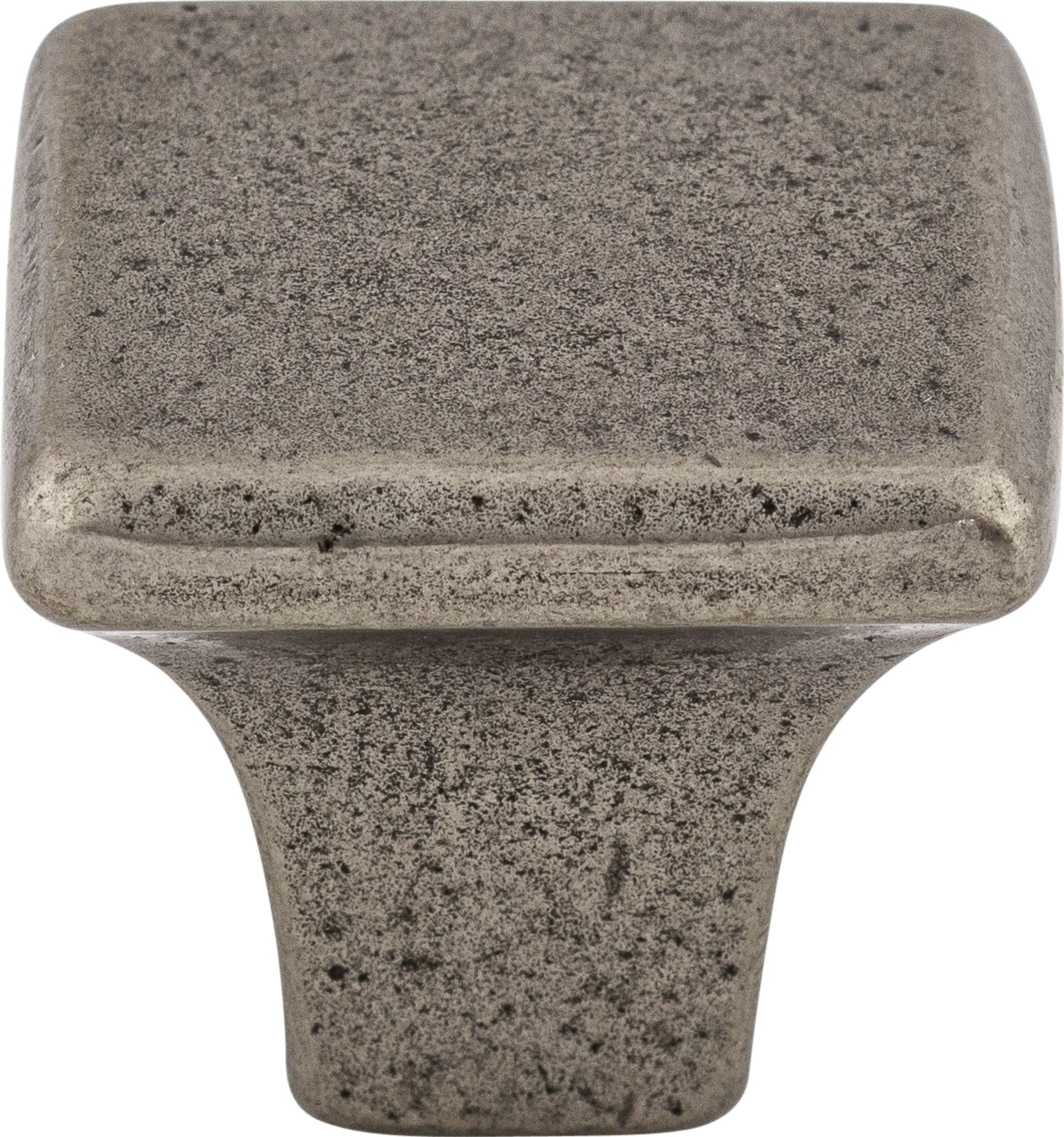 Top Knobs Square Series 1-1/4"L Knob, Cast Iron