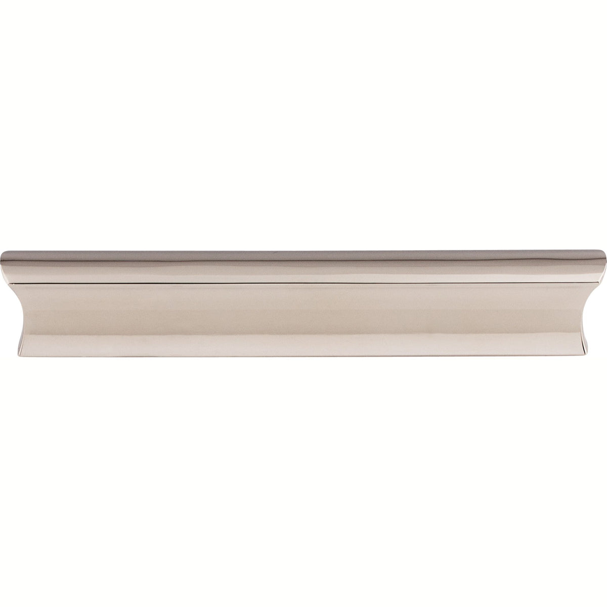 Top Knobs Glacier Series 5"(127mm) CC Pull, Polished Nickel