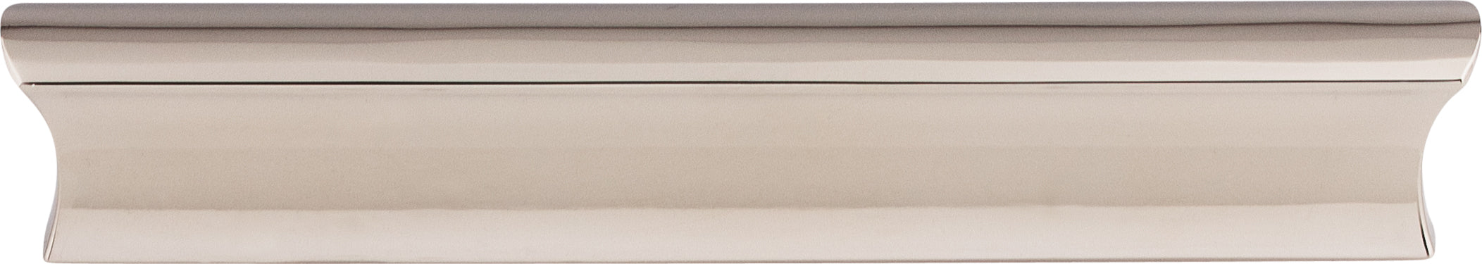 Top Knobs Glacier Series 5"(127mm) CC Pull, Polished Nickel