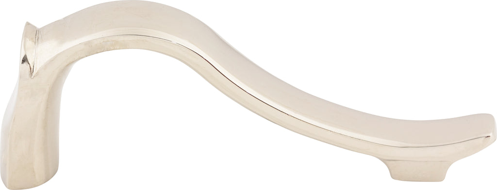 Top Knobs Dover Series 2-1/2"(64mm) CC Latch Pull, Polished Nickel