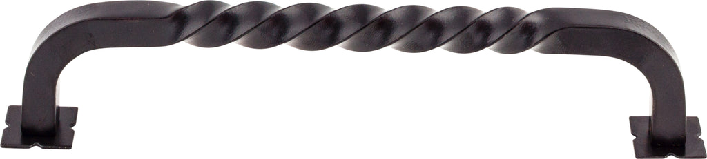 Top Knobs Normandy Twist Series 7"(178mm) CC Pull, Patina Black