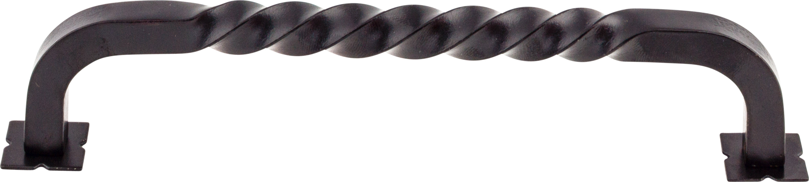 Top Knobs Normandy Twist Series 7"(178mm) CC Pull, Patina Black