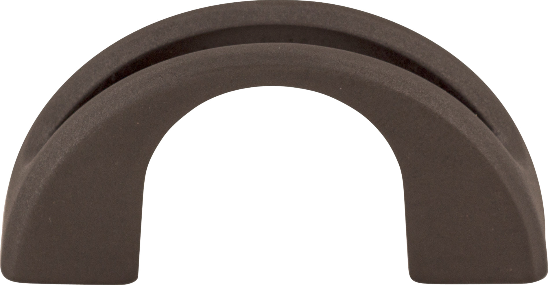 Top Knobs Tango Series 1-1/4"(32mm) CC U Pull, Sable