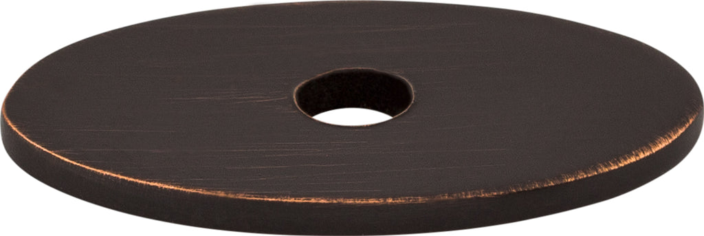 Top Knobs Oval Series 1-1/4"L Backplate, Tuscan Bronze