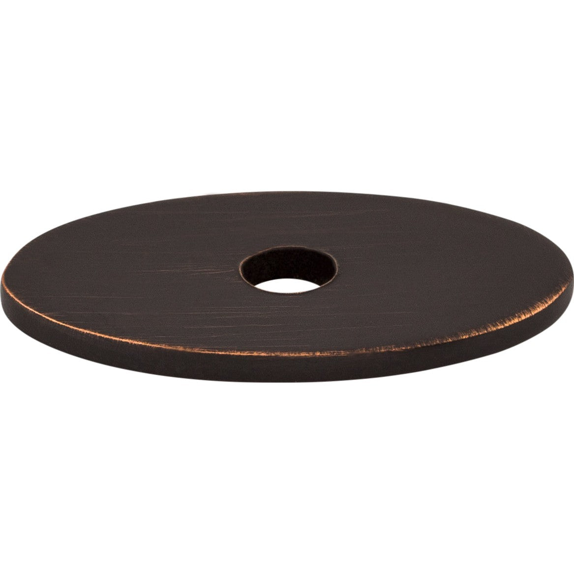 Top Knobs Oval Series 1-1/4"L Backplate, Tuscan Bronze