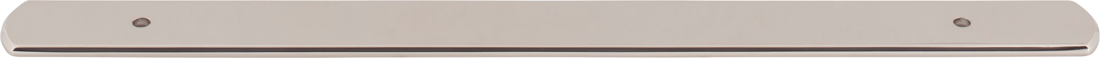 Top Knobs Wescott Series 8-13/16"(223mm) CC Backplate, Polished Nickel