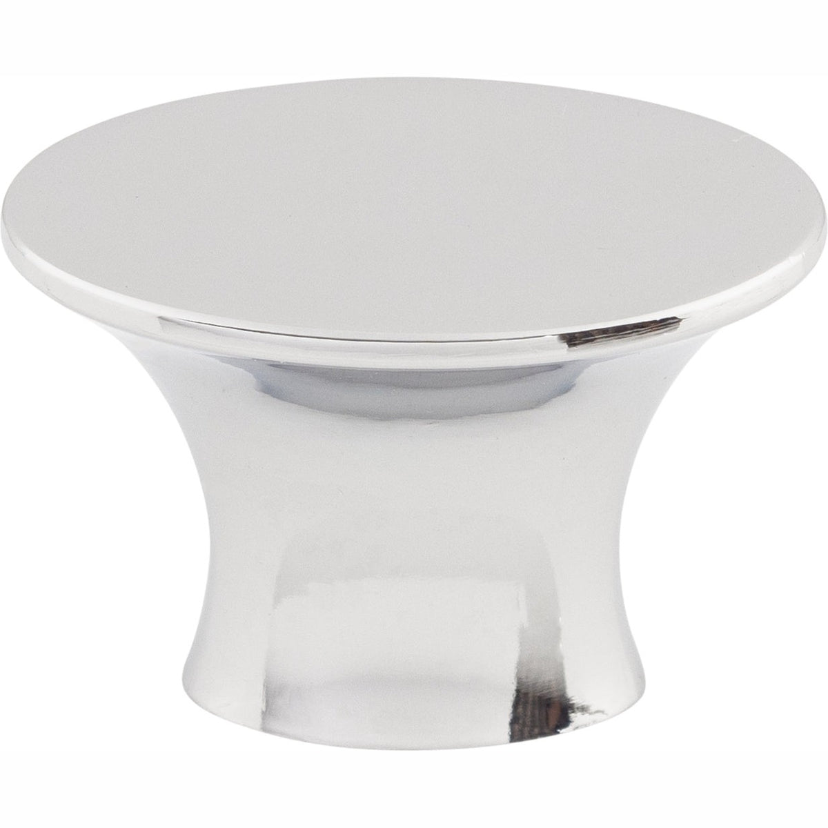 Top Knobs Edgewater Series 1-5/16"L Knob, Polished Chrome