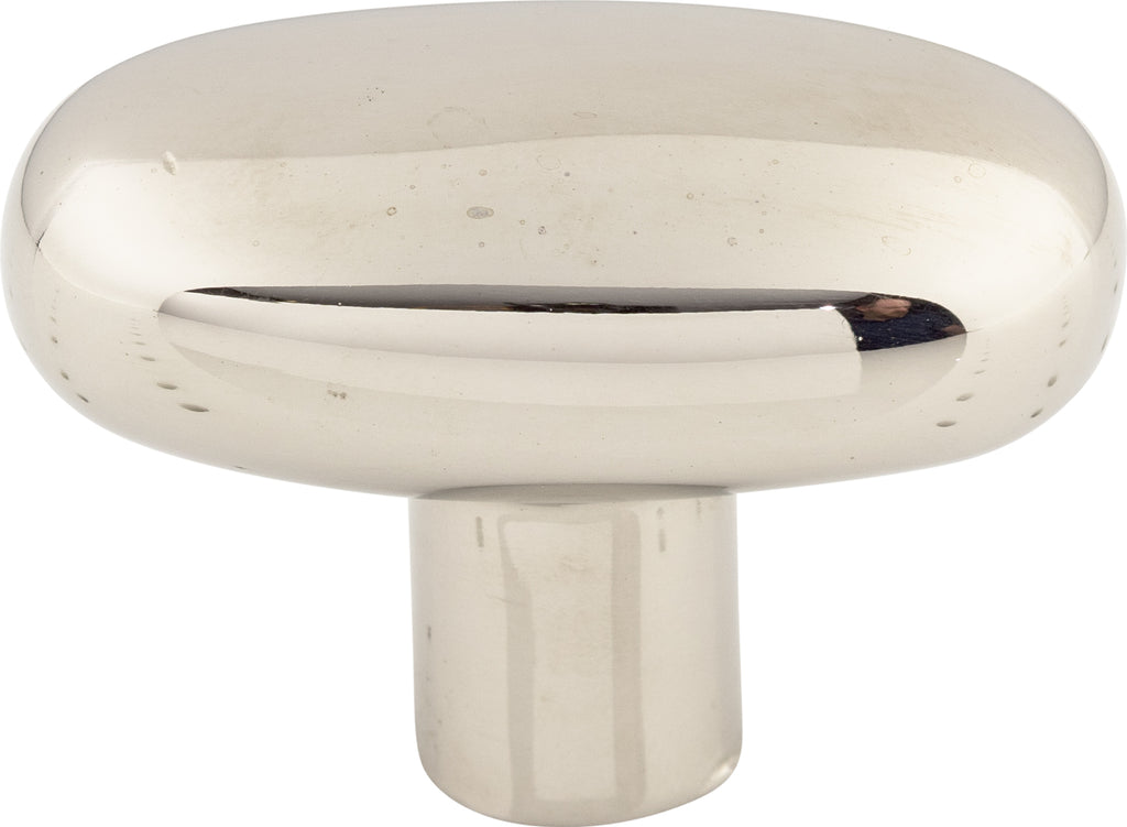 Top Knobs Aspen II Potato Series 2"L Knob, Polished Nickel