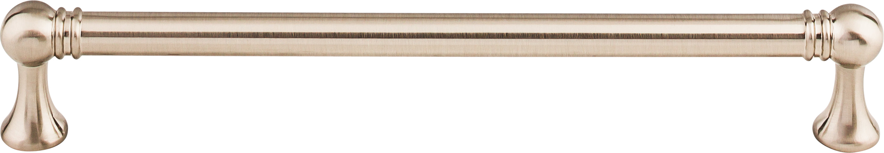 Top Knobs Kara Series 7-9/16"(192mm) CC Pull, Brushed Satin Nickel
