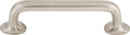 Top Knobs Aspen II Rounded Series 4"(101mm) CC Pull, Brushed Satin Nickel
