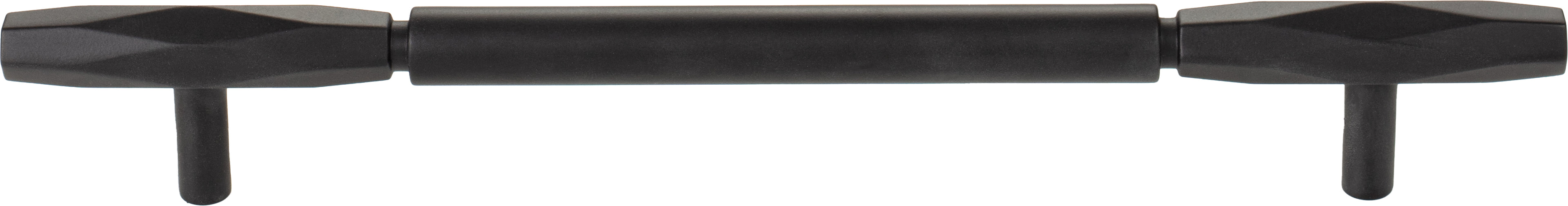 Top Knobs Kingsmill Series 7-9/16"(192mm) CC Pull, Flat Black
