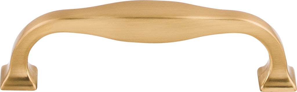 Top Knobs Contour Series 3-3/4"(95mm) CC Pull, Honey Bronze