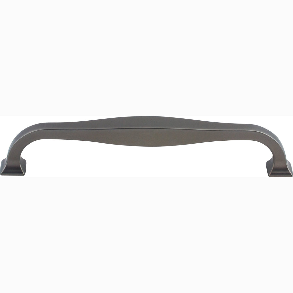 Top Knobs Contour Series 6-5/16"(160mm) CC Pull, Ash Gray