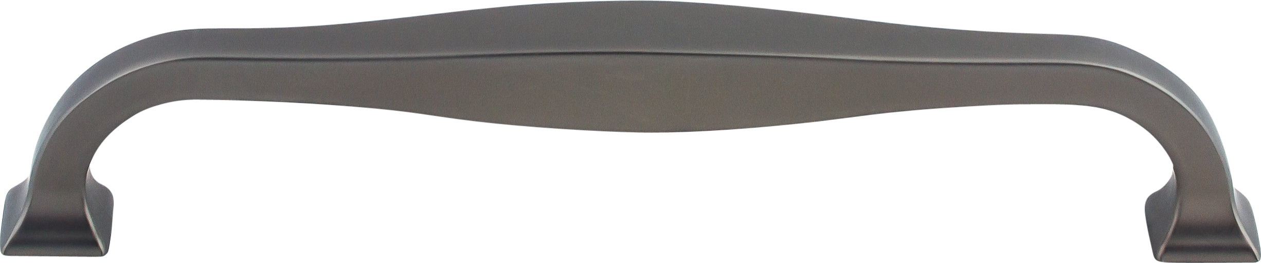 Top Knobs Contour Series 6-5/16"(160mm) CC Pull, Ash Gray