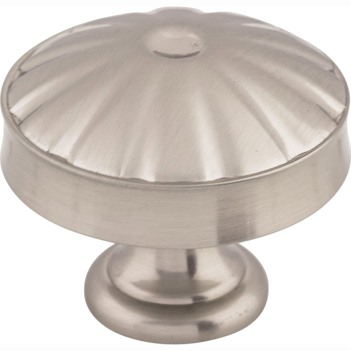 Top Knobs Hudson Series 1-1/4"L Knob, Brushed Satin Nickel