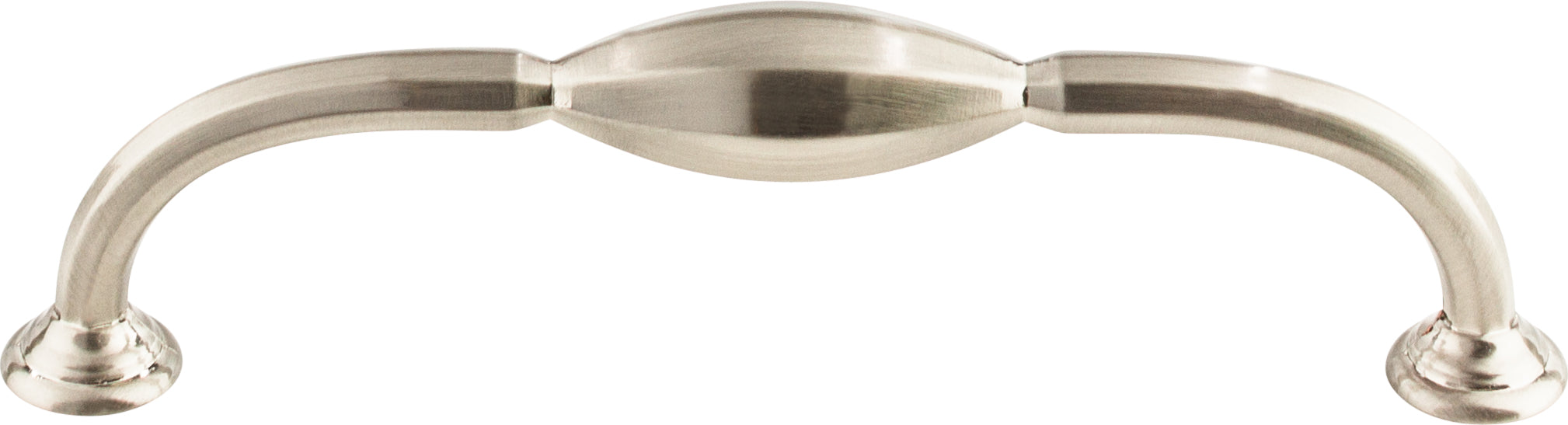 Top Knobs Chareau Series 5-1/16"(128mm) CC D-Pull, Brushed Satin Nickel