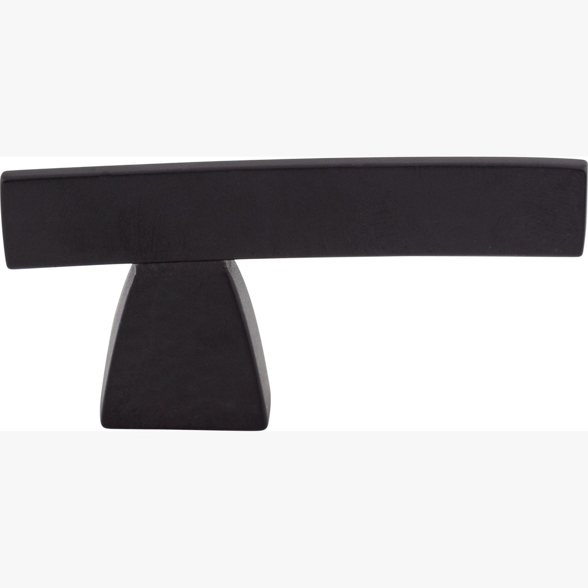 Top Knobs Arched Series 2-1/2"L Knob/Pull, Flat Black