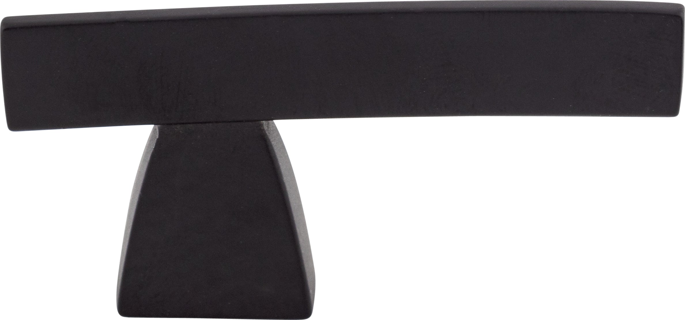 Top Knobs Arched Series 2-1/2"L Knob/Pull, Flat Black