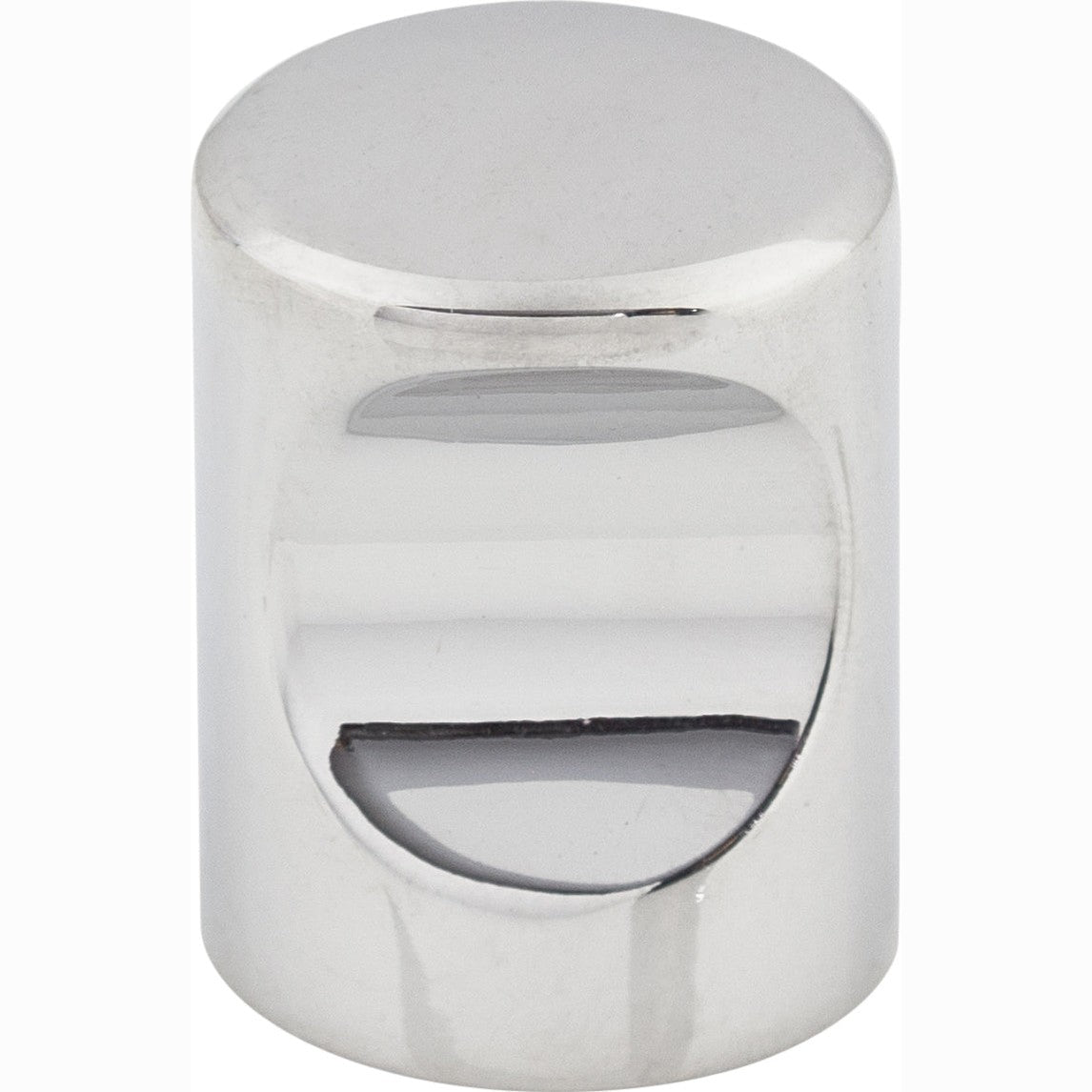 Top Knobs Indent Series 3/4"L Knob, Polished Chrome