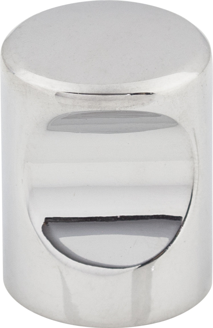 Top Knobs Indent Series 3/4"L Knob, Polished Chrome