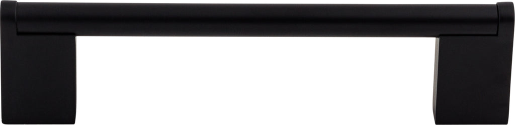 Top Knobs Princetonian Series 5-1/16"(128mm) CC Bar Pull, Flat Black
