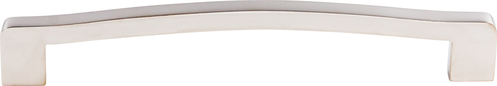 Top Knobs Alton Series 7-9/16"(192mm) CC Pull, Polished Stainless Steel