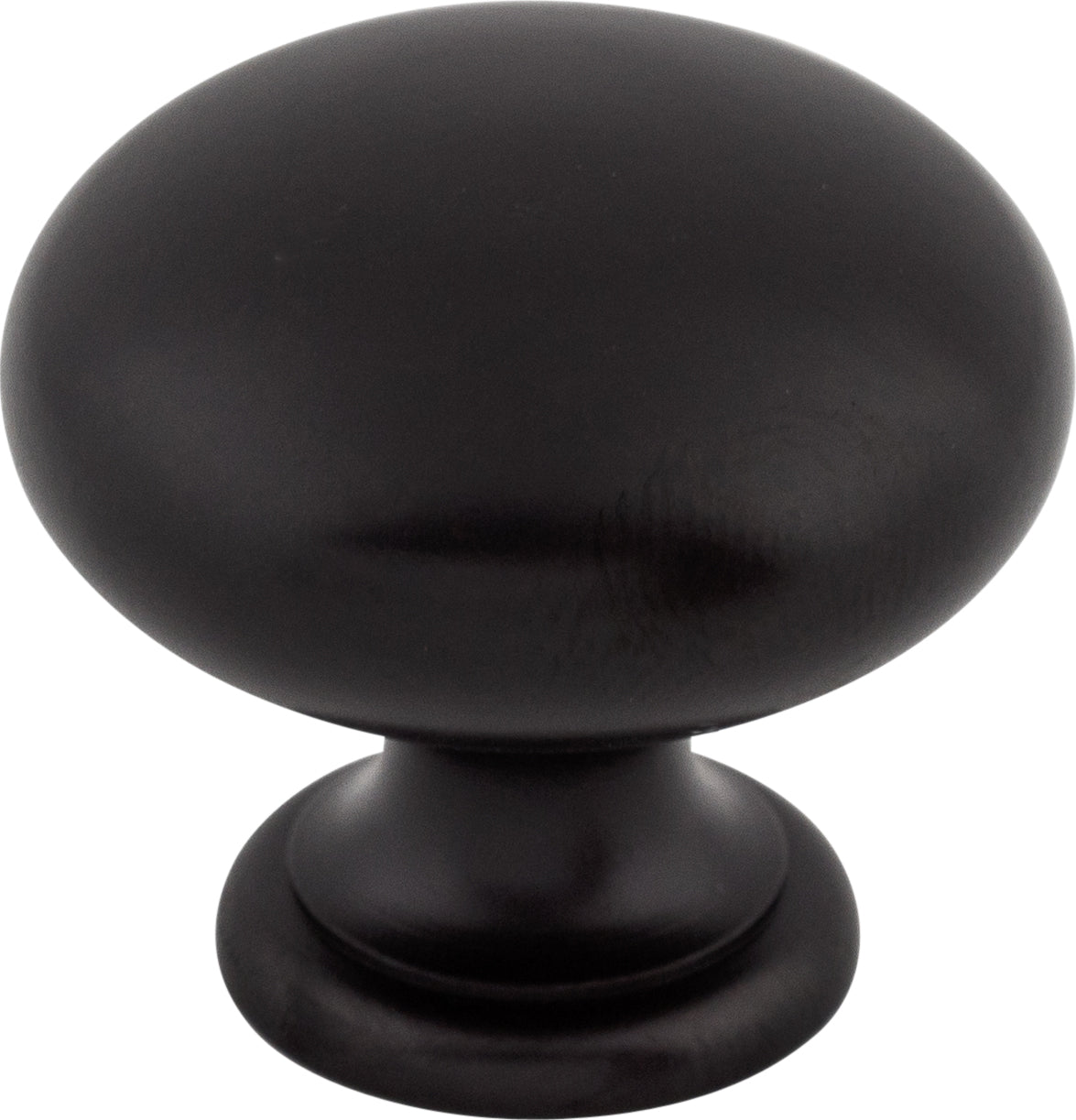 Top Knobs Mushroom Series 1-1/4"L Knob, Patina Black