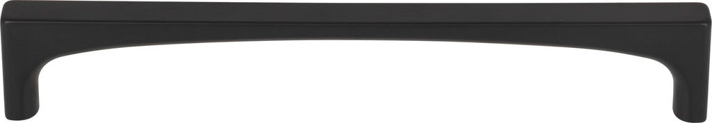 Top Knobs Riverside Series 6-5/16"(160mm) CC Pull, Flat Black
