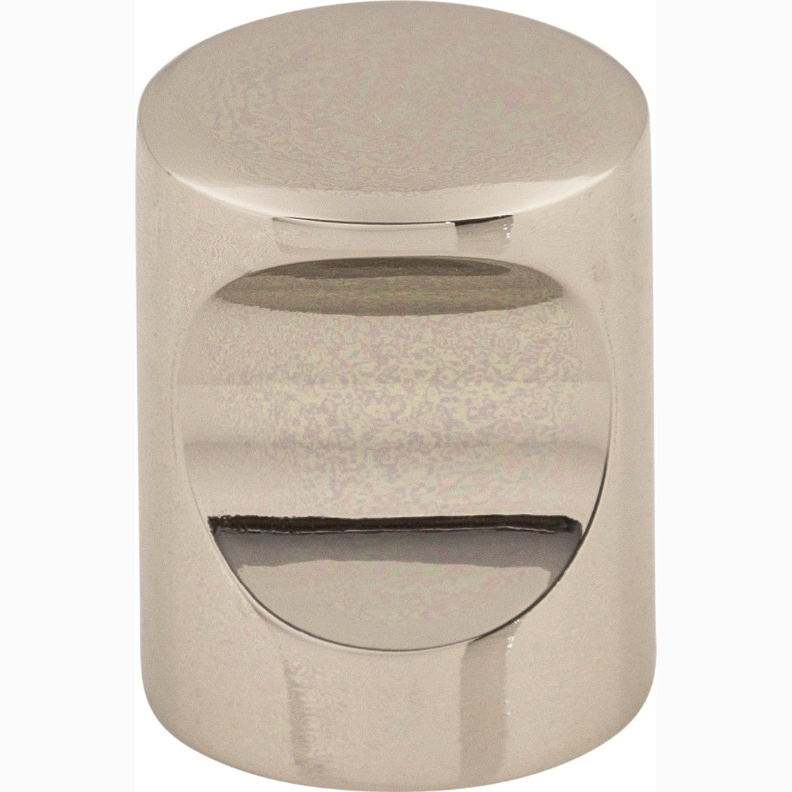 Top Knobs Indent Series 3/4"L Knob, Polished Nickel