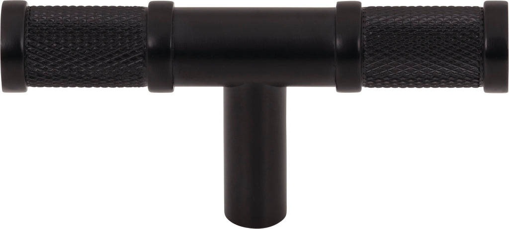 Top Knobs Burnham Series 3"L T-Knob, Flat Black