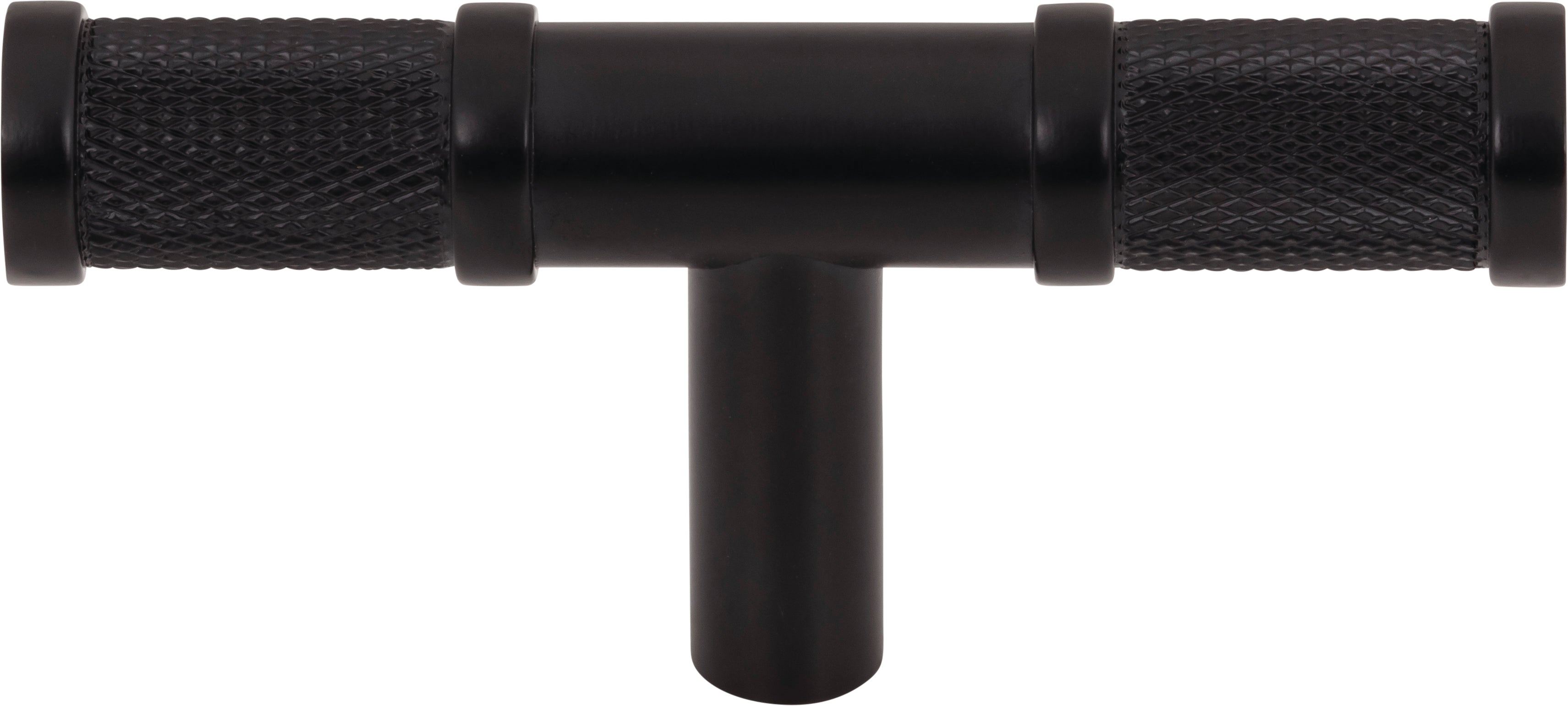 Top Knobs Burnham Series 3"L T-Knob, Flat Black