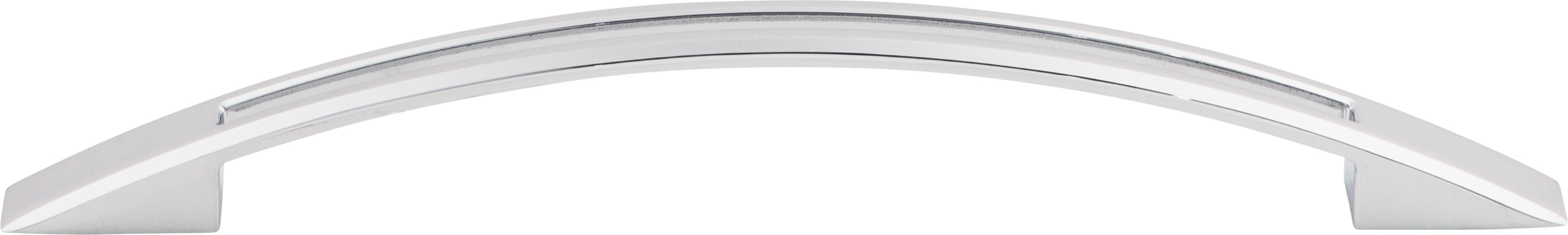 Top Knobs Tango Series 6-5/16"(160mm) CC Cut Out Pull, Polished Chrome