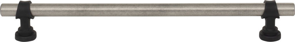 Top Knobs Bit Series 8-13/16"(223mm) CC Pull, Pewter Antique and Flat Black