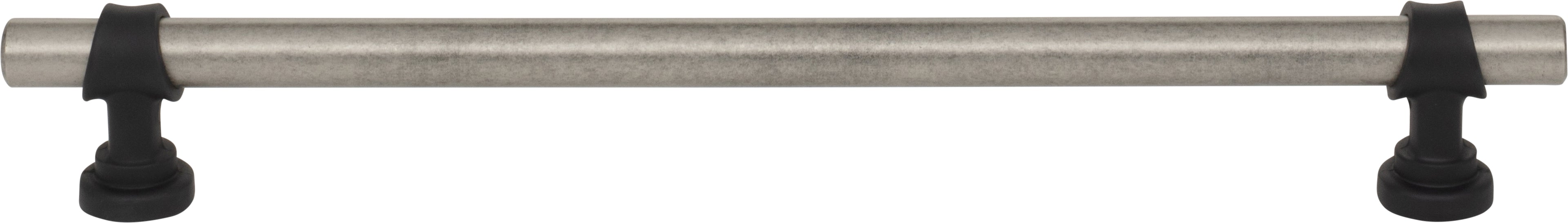 Top Knobs Bit Series 8-13/16"(223mm) CC Pull, Pewter Antique and Flat Black