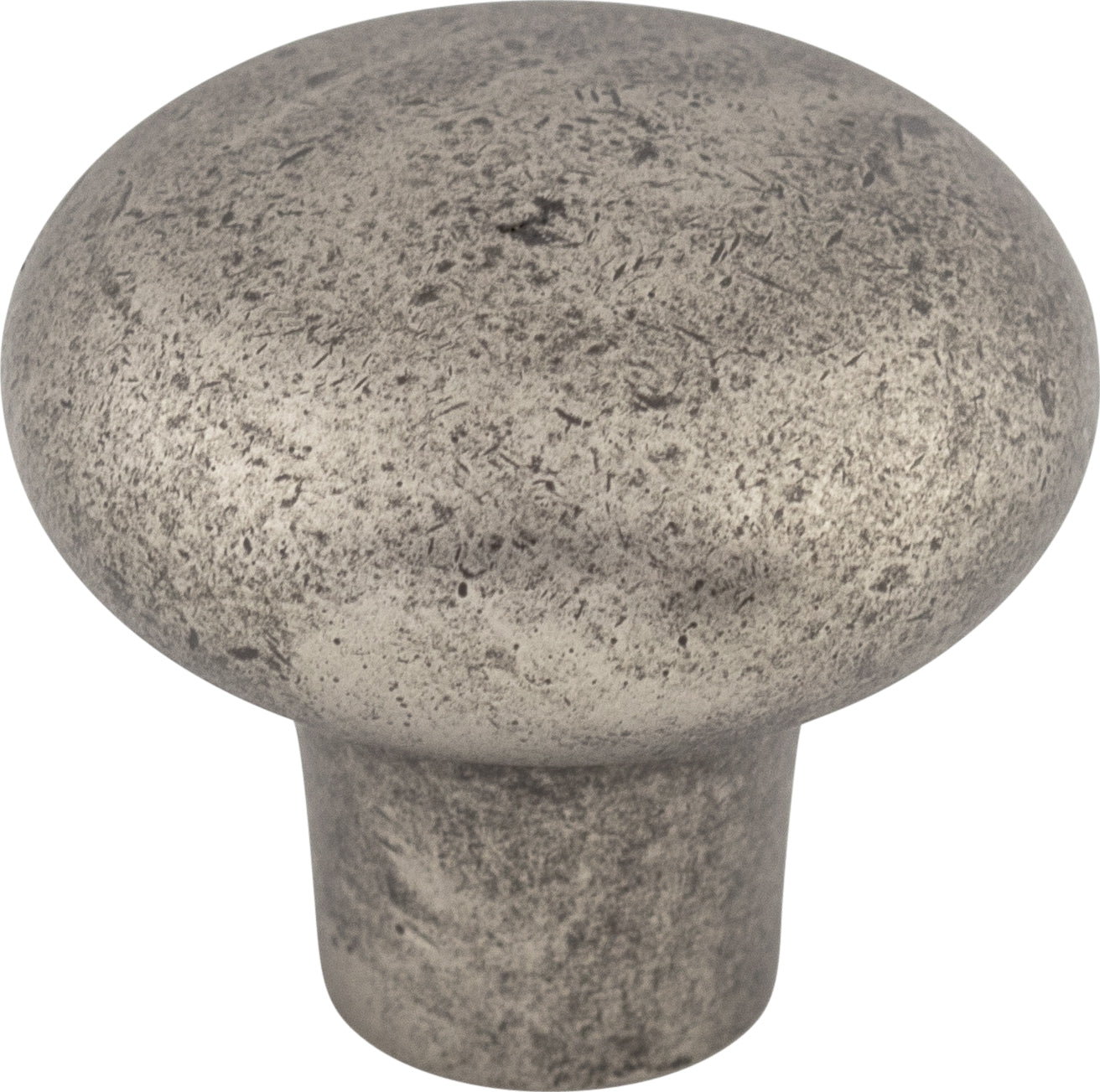 Top Knobs Aspen Round Series 1-3/8"L Knob, Silicon Bronze Light