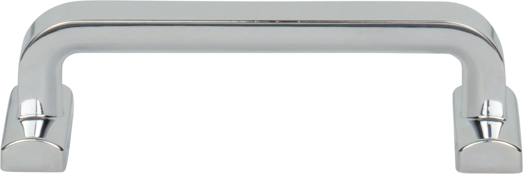 Top Knobs Harrison Series 3-3/4"(95mm) CC Pull, Polished Chrome