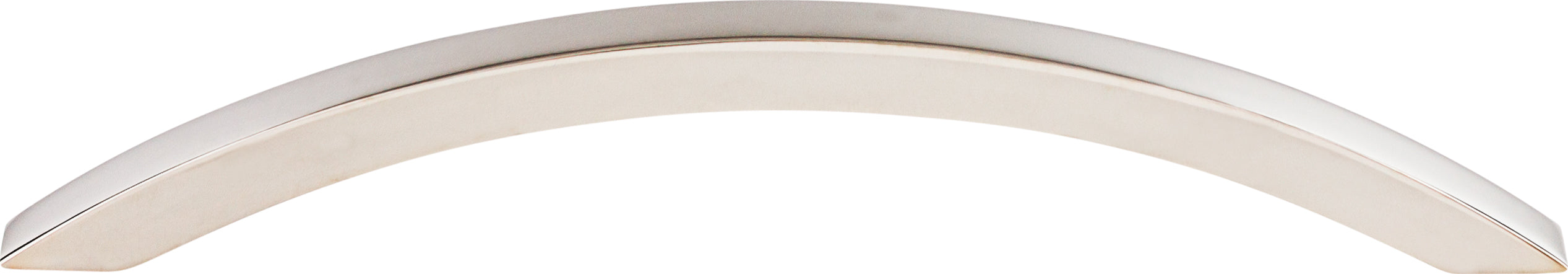 Top Knobs Lola Series 6-5/16"(160mm) CC Pull, Polished Stainless Steel