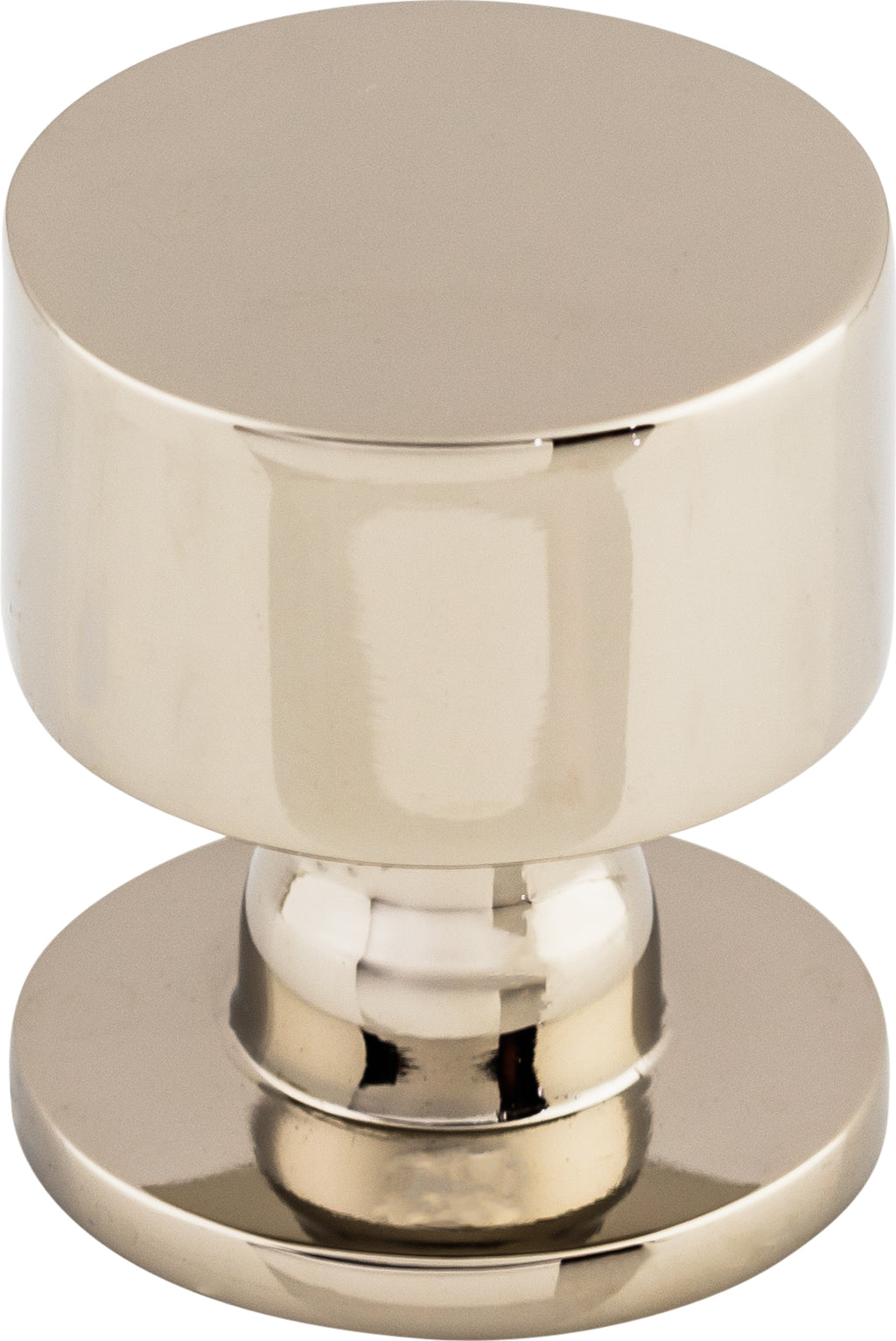Top Knobs Lily Series 1-1/8"L Knob, Polished Nickel