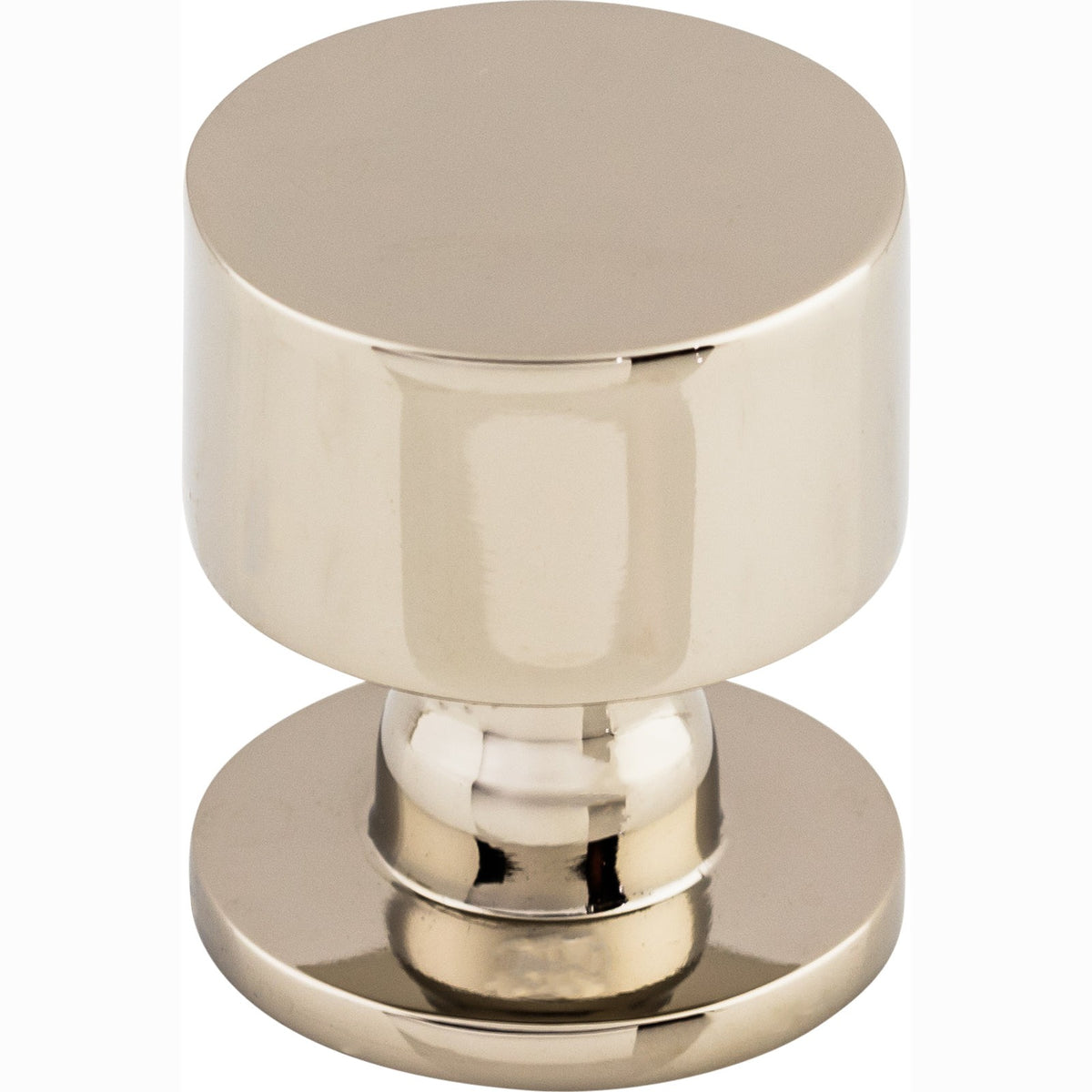 Top Knobs Lily Series 1-1/8"L Knob, Polished Nickel